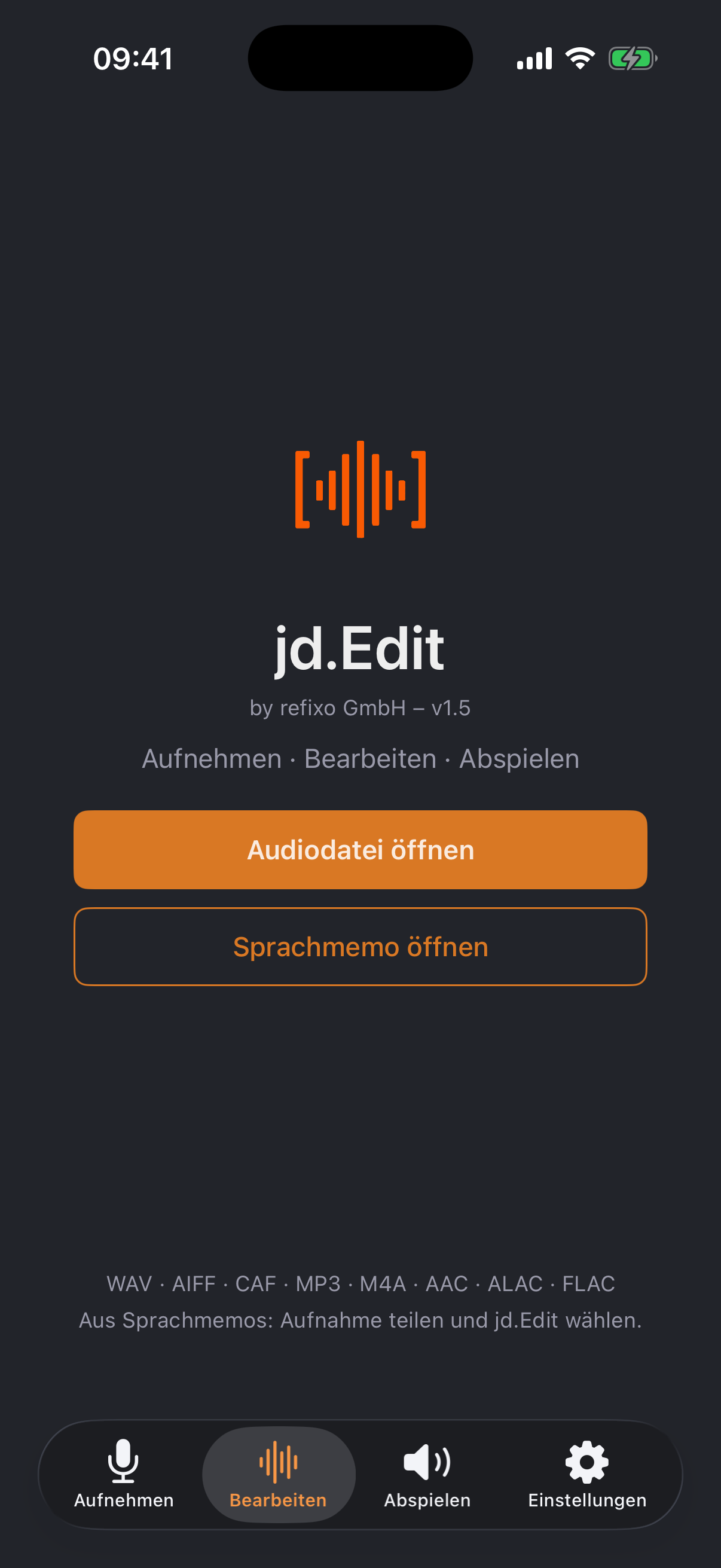 Startbildschirm