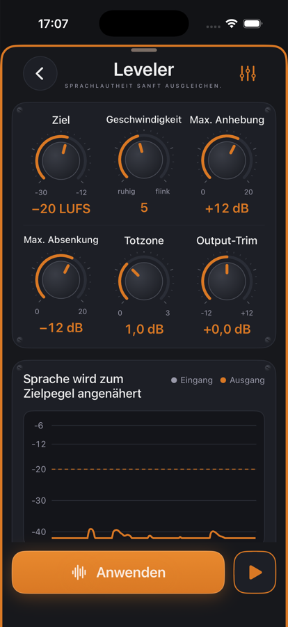 Leveler in jd.Edit
