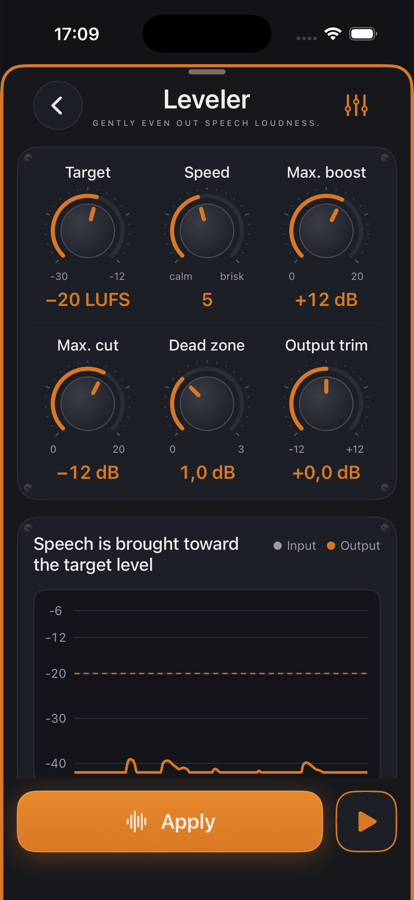 Leveler in jd.Edit
